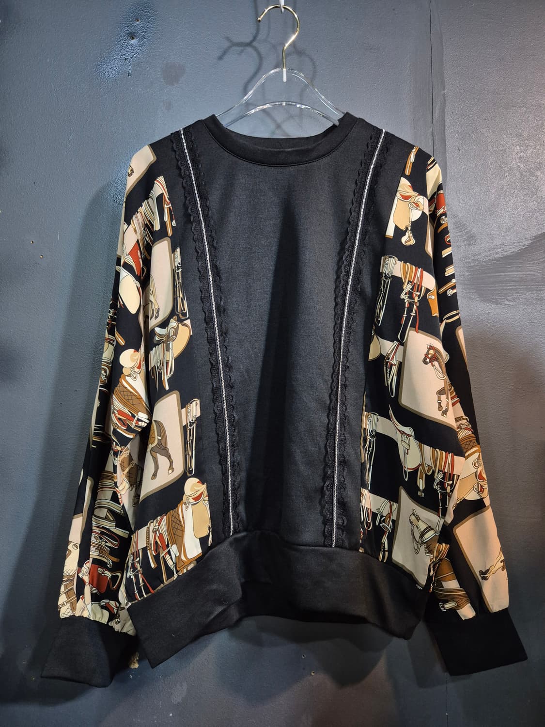 말그림 패턴 티셔츠 프리사이즈 55 66 77  상품이미지1