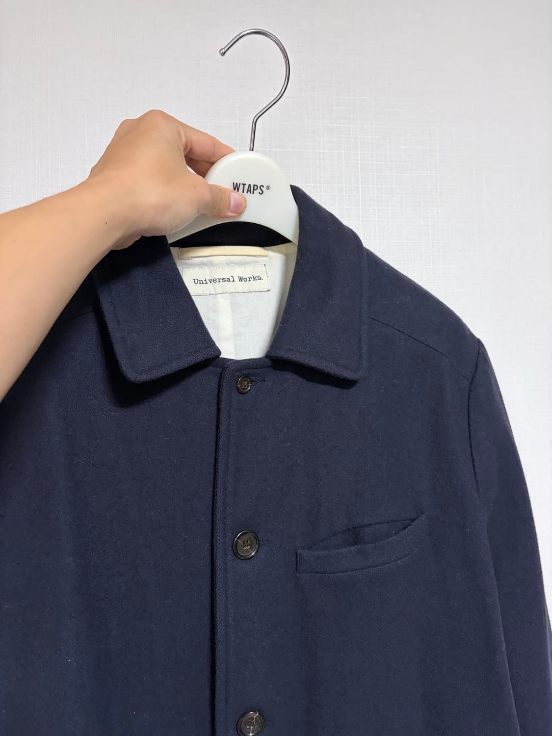 유니버셜웍스 탑코트 네이비M 상품이미지4