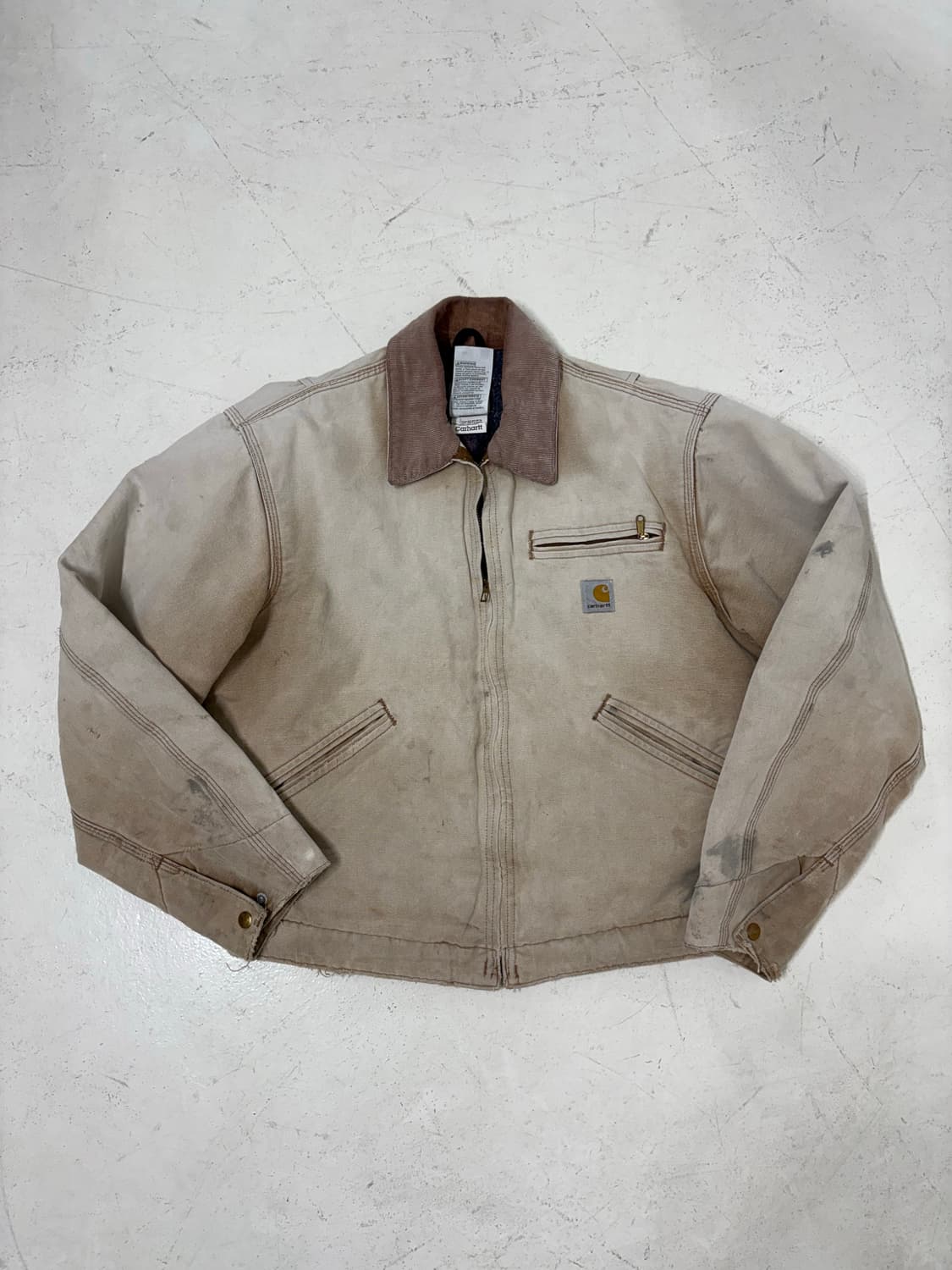 00's Carhartt Faded J01 BRN Detroit JK 상품이미지1
