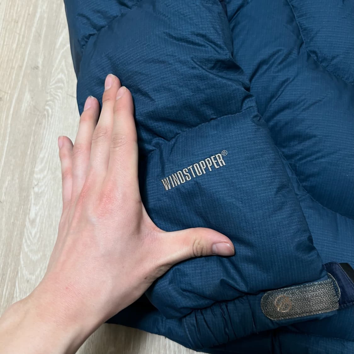 블랙야크 남성 윈드스토퍼 익스트림피크 구스다운 대장급 패딩 M/95  상품이미지4