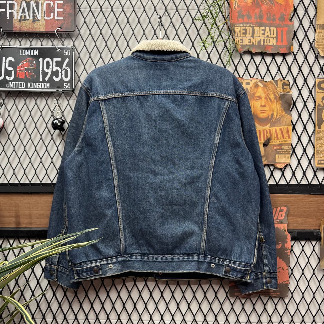 리바이스 타입 3 쉐르파 진청 데님 트러커 자켓 상품이미지2