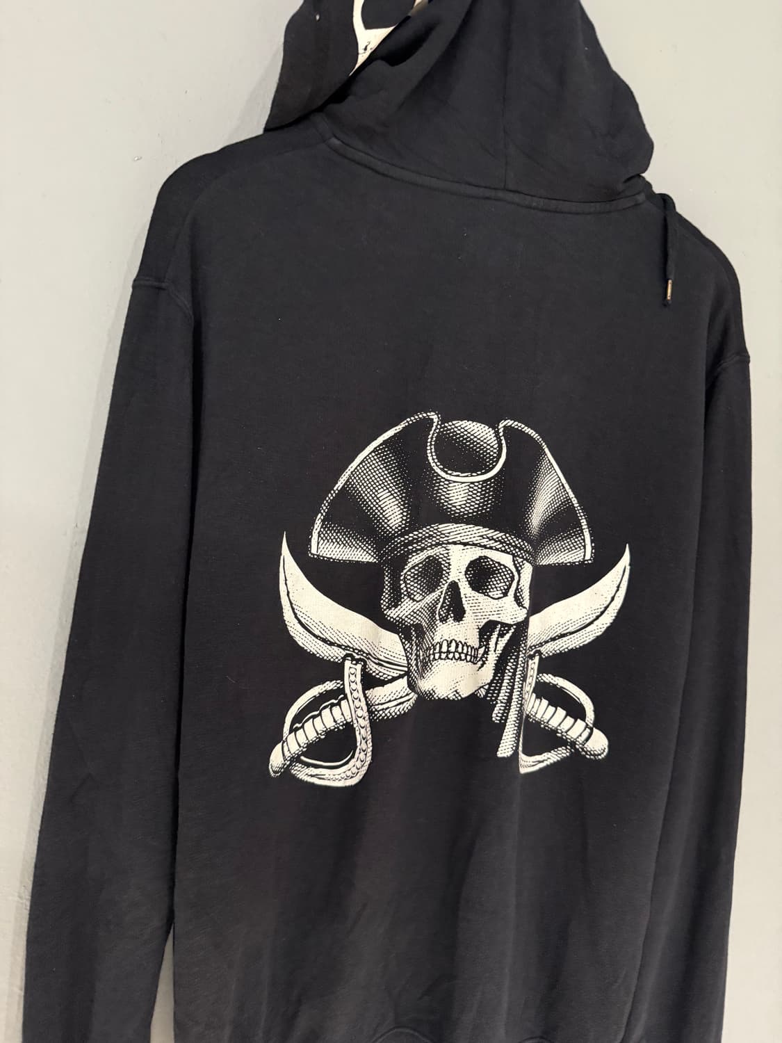 back skull printing hood zip-up 상품이미지6