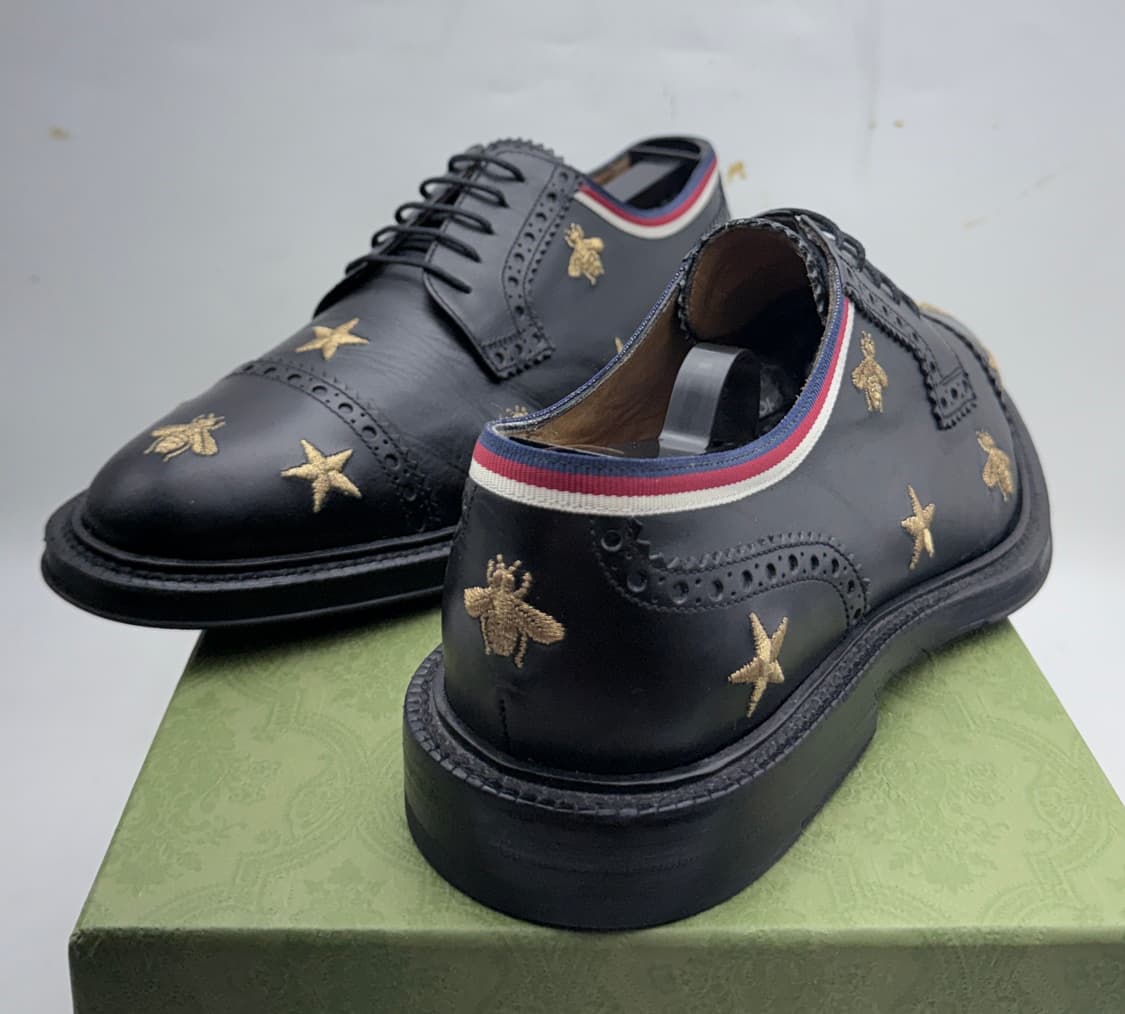 정품)구찌 꿀벌 자수 구두 260 상품이미지7