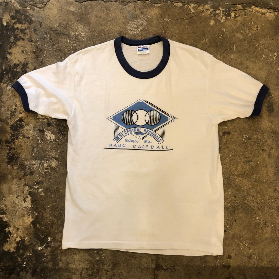 70s~90s Ringer T-shirt-L 상품이미지1