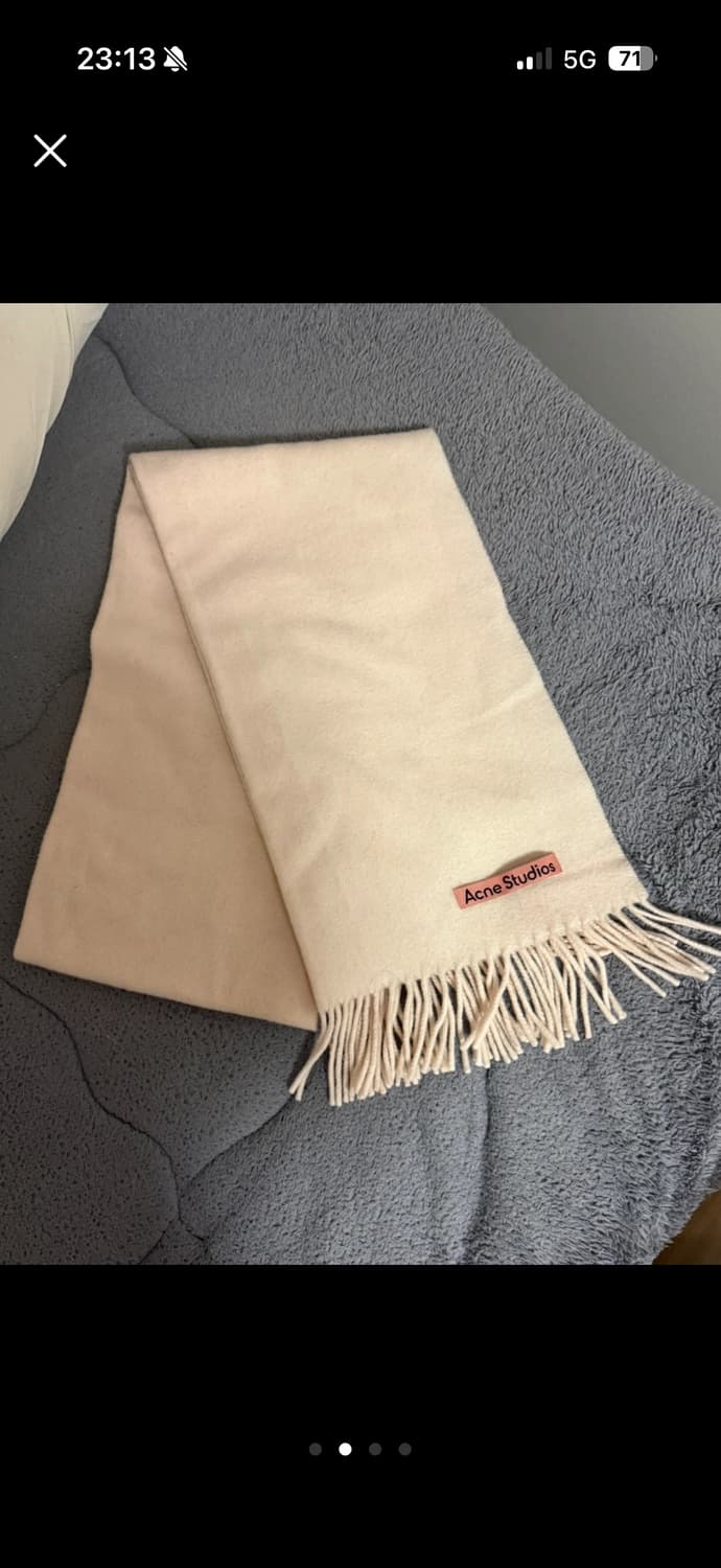 [정품] 아크네 스튜디오 핑크 머플러 상품이미지2