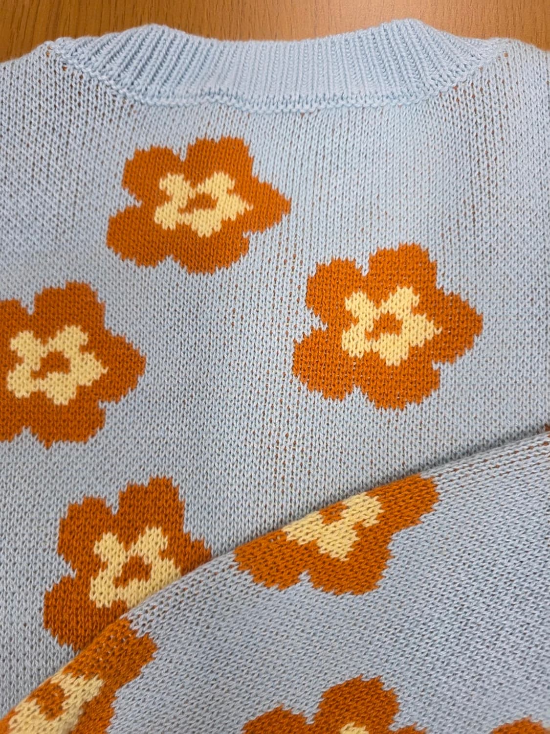 자라 그랜마코어 오버핏 플로럴 가디건 L 상품이미지8