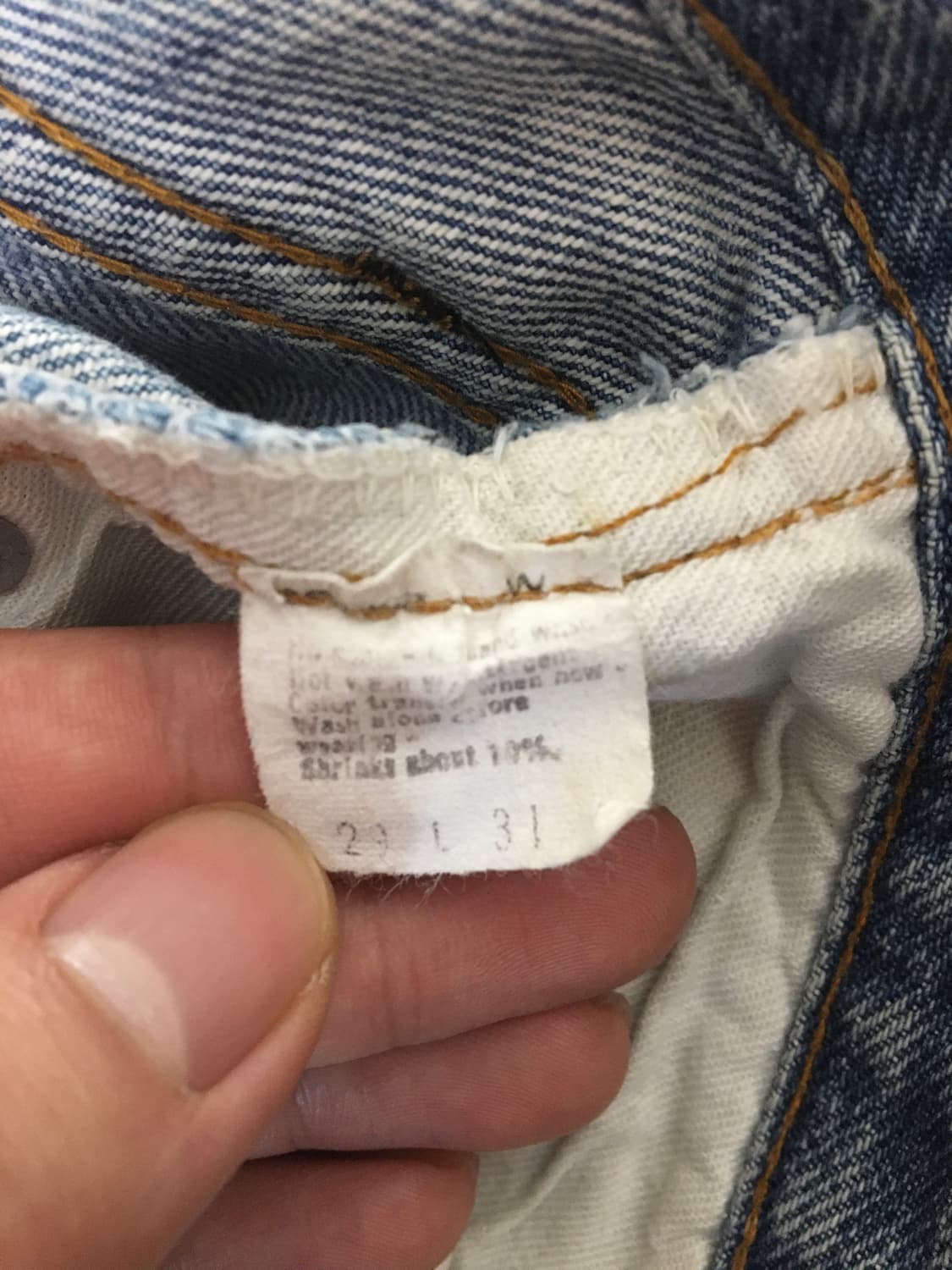 vintage levis 501 66후기 상품이미지6