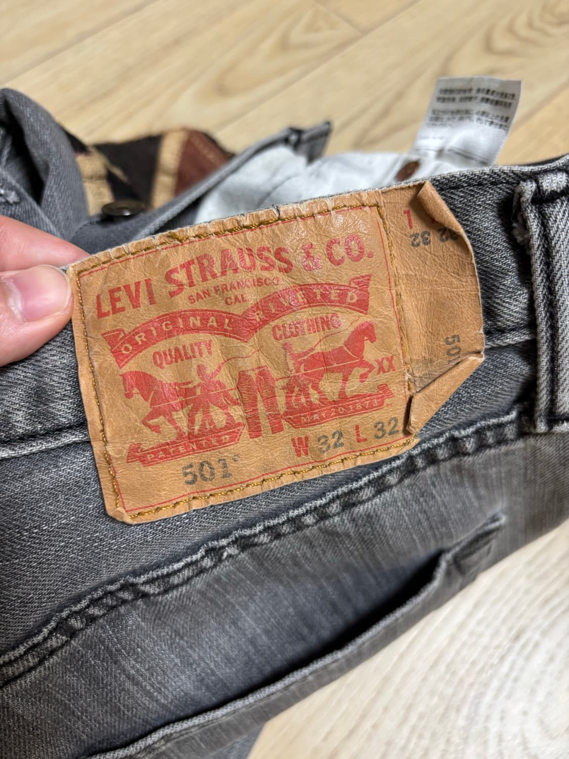 Levi's 리바이스 501 쿠바 리워크 데님 상품이미지7