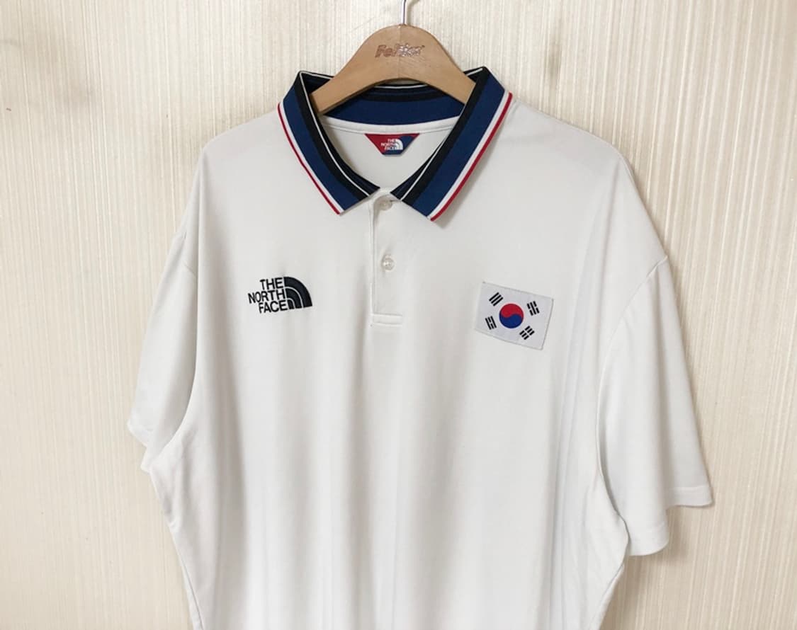 노스페이스국대 국대KOREA 국대선수실착 폴로티셔츠 5XL(125) 상품이미지7