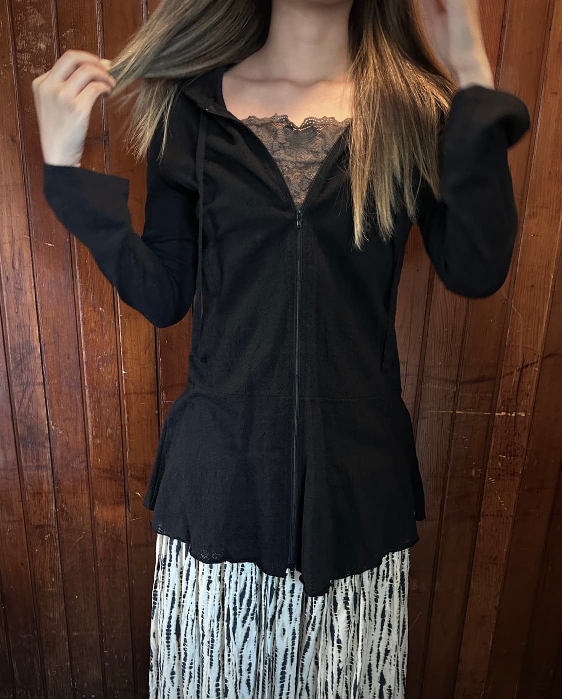 gipsyblue hood zip-up 상품이미지5