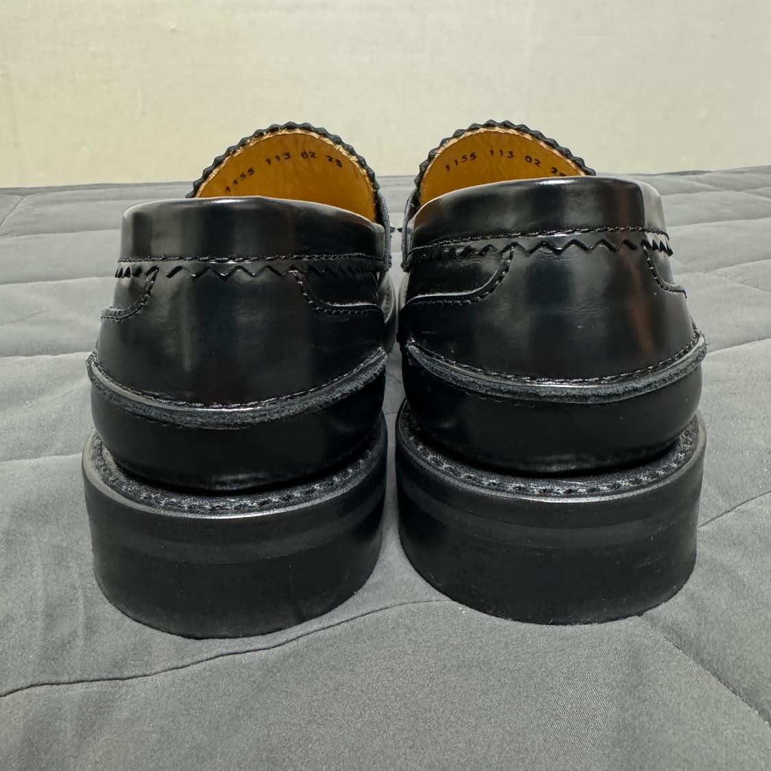 아워레가시 블랙 로퍼 42 사이즈 상품이미지3