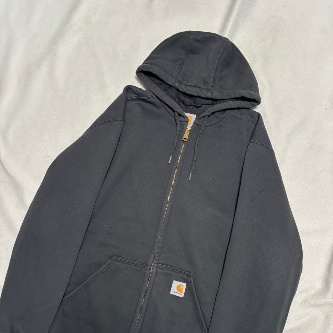 M 칼하트 챠콜 써멀 후드 집업 상품이미지1