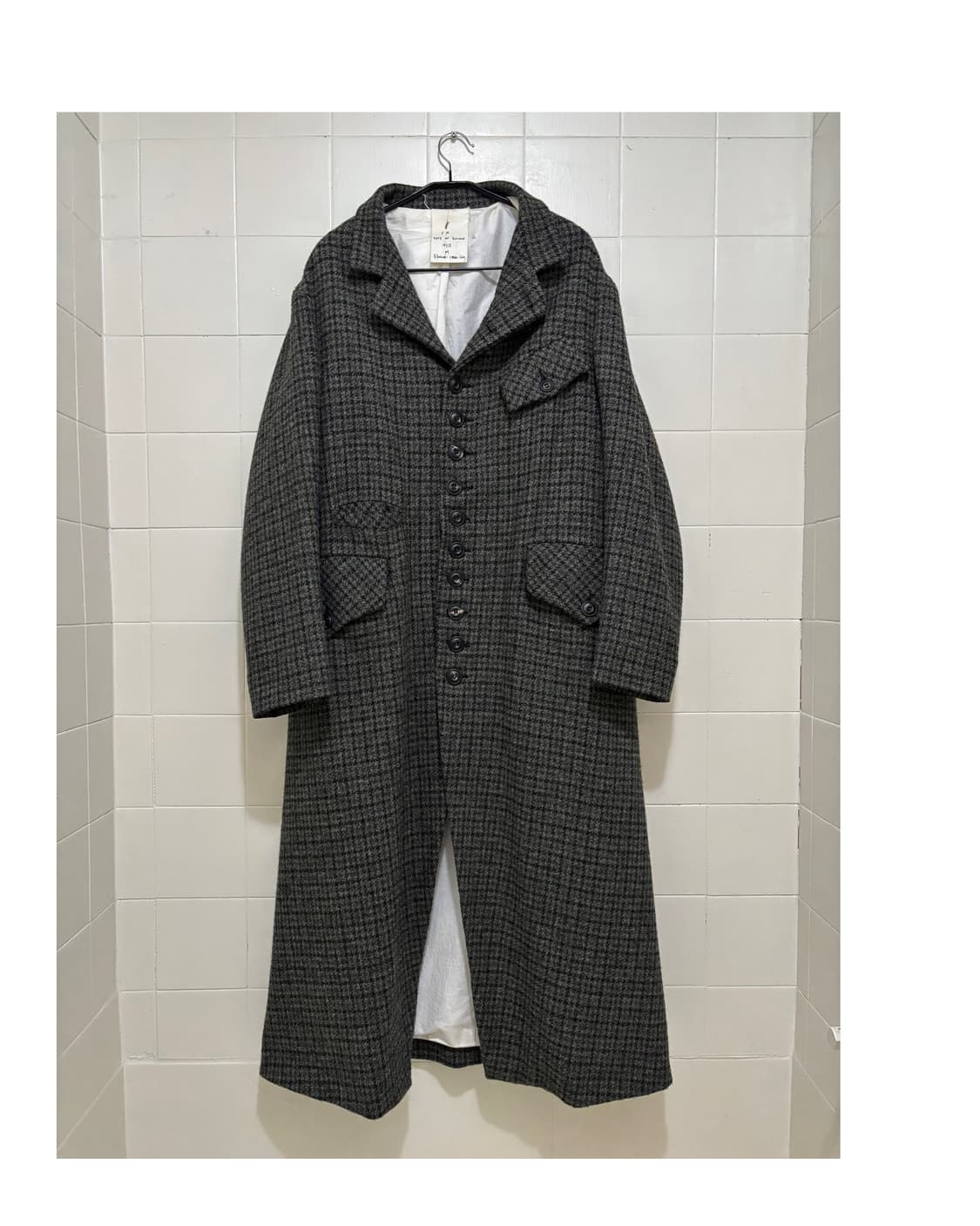 존 알렉산더 스켈튼 스코티쉬 트위드 롱 코트 상품이미지1