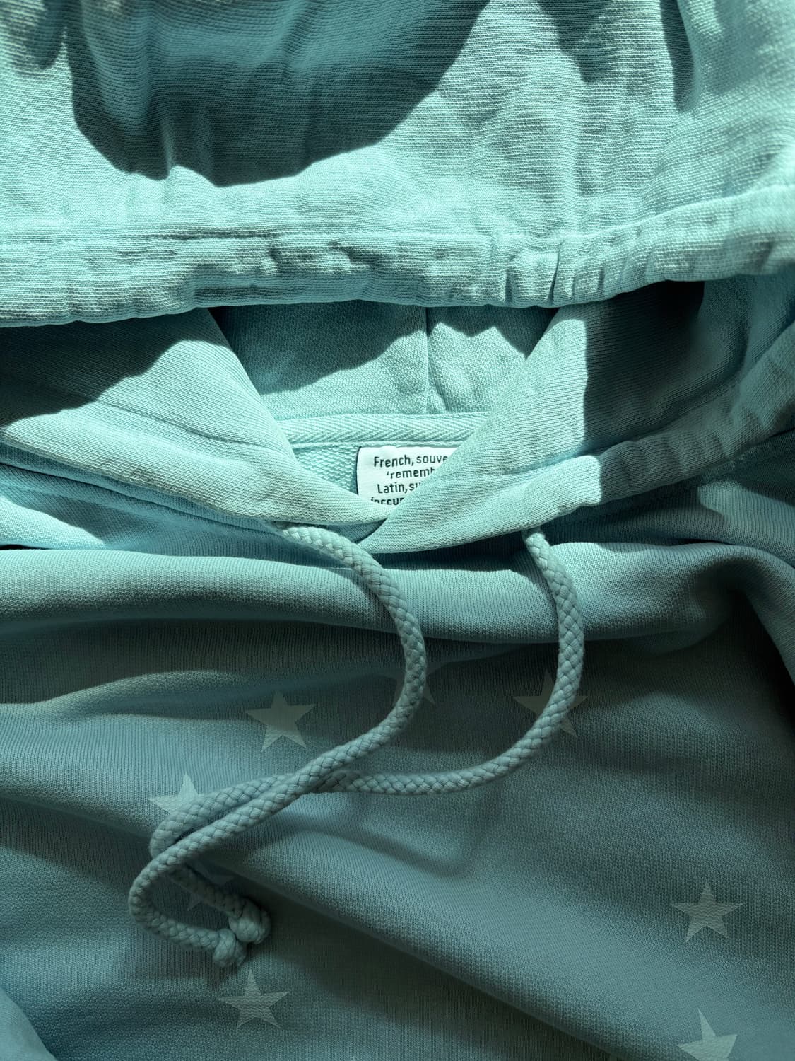 수베니어오피셜 후드 페일블루 2XL 상품이미지2