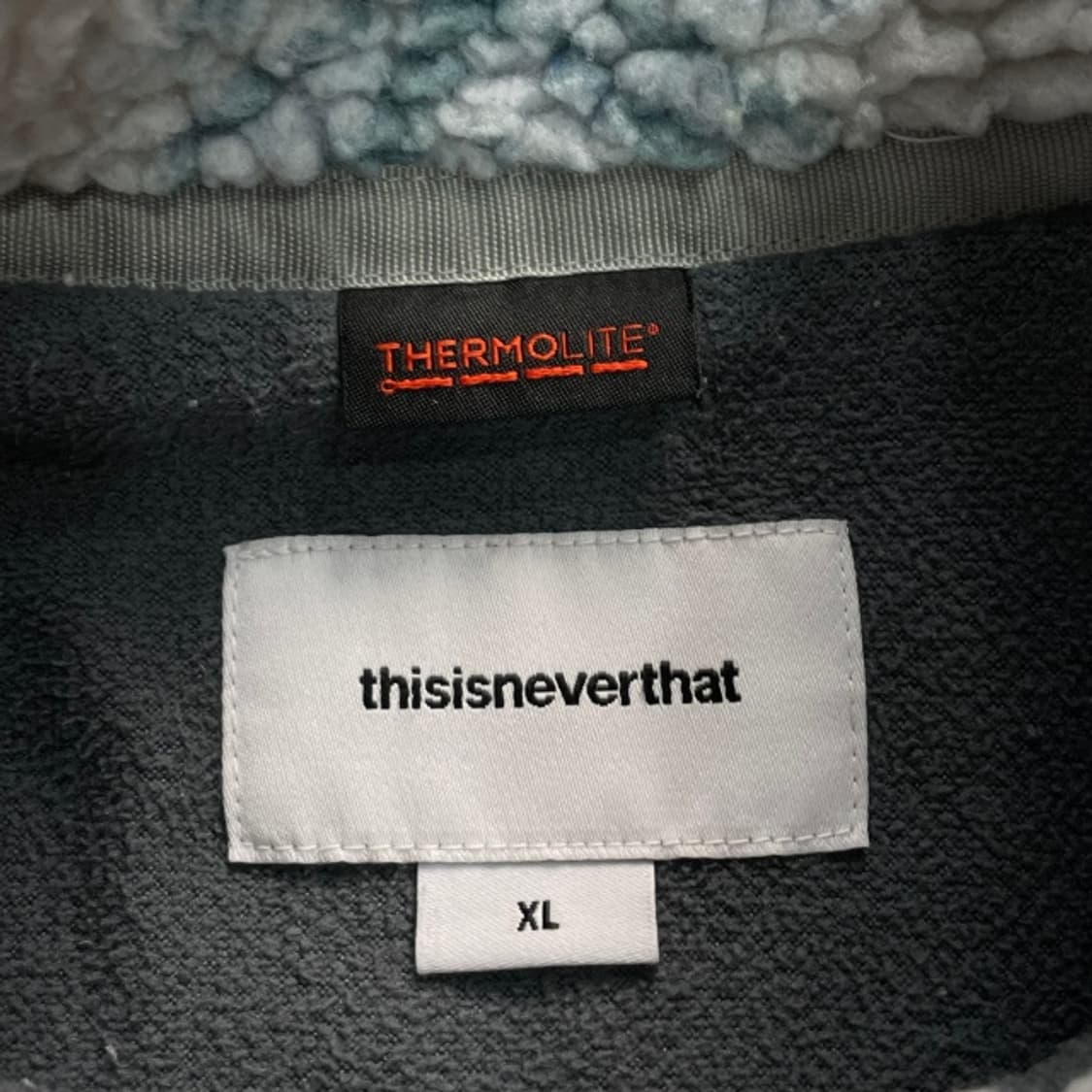 105 디스이즈네버댓 노르딕 패턴 후리스 자켓 상품이미지3