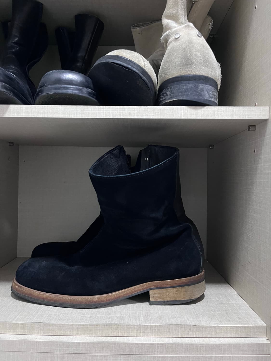 아워레가시 카미온 스웨이드 블랙 43 상품이미지5