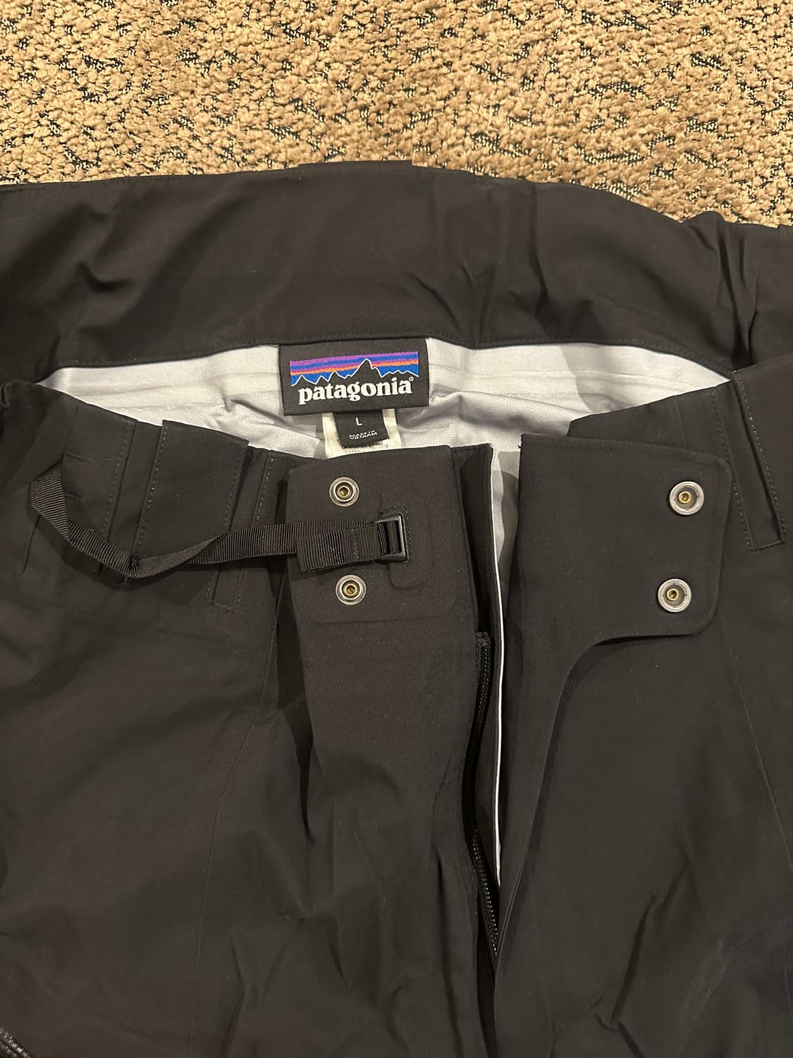 파타고니아 스톰스트라이드 스키 보드 팬츠 블랙 정가 70만원 상품이미지7