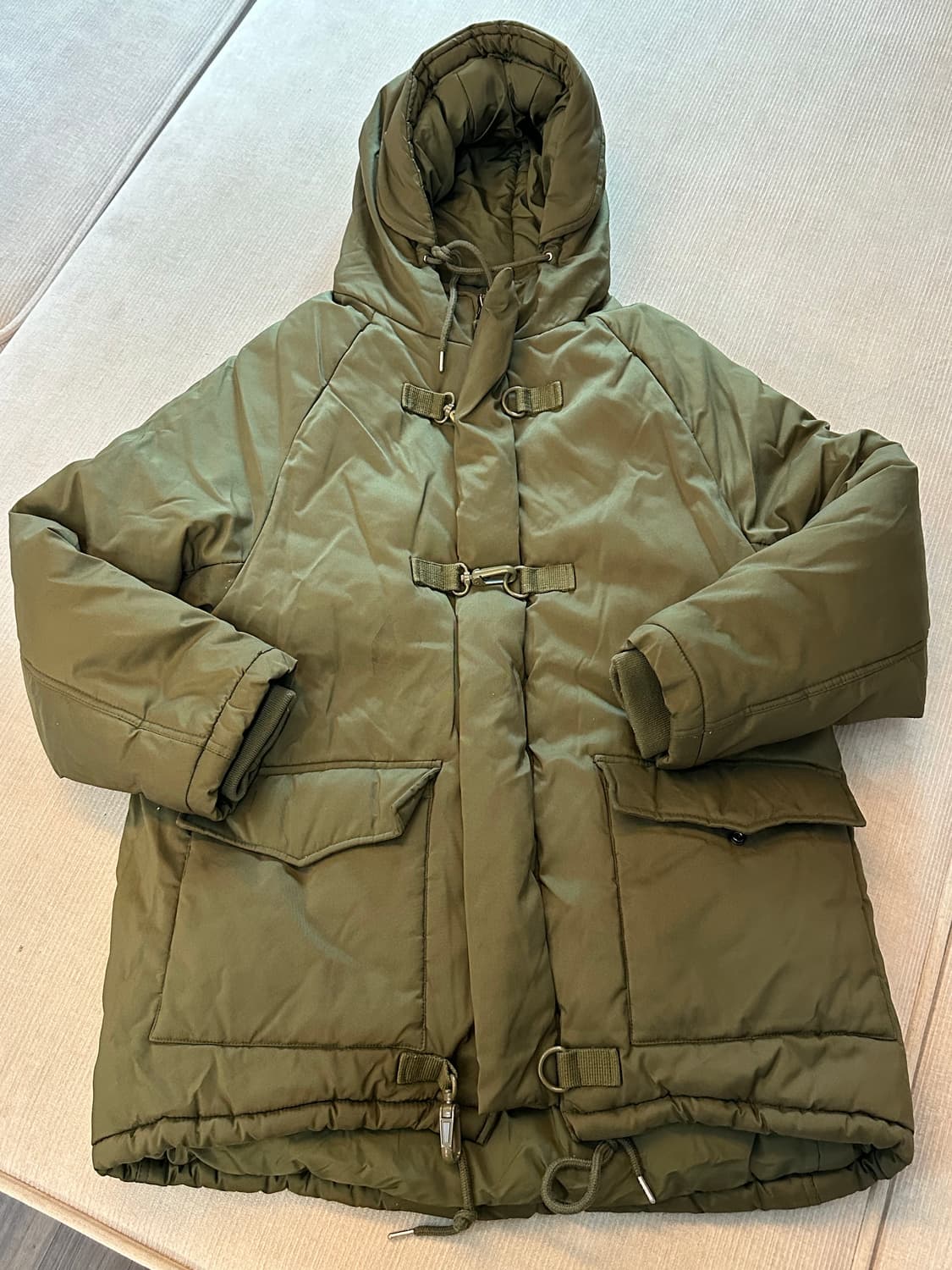 Mountain Adventure 카키 패딩 M 상품이미지2