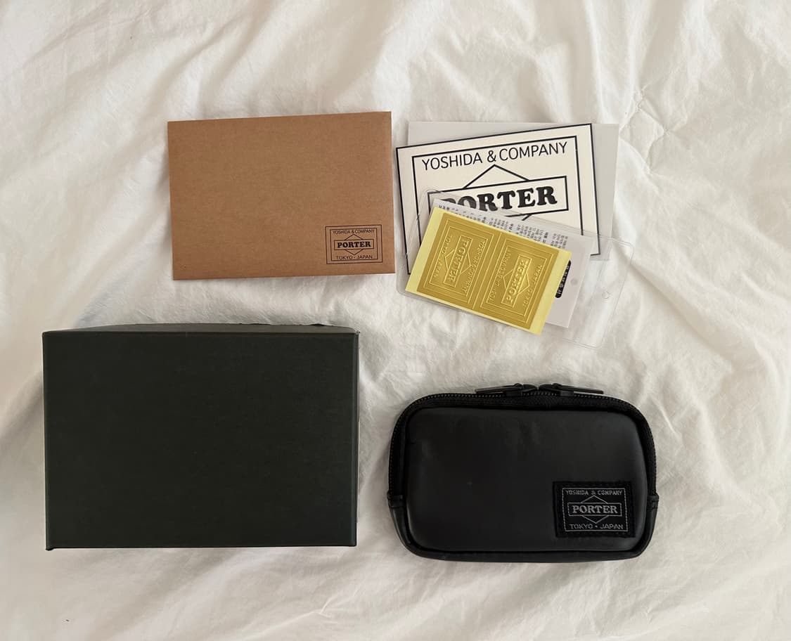 포터 알루프 ALOOF 카트 지갑 멀티 코인 케이스 상품이미지5