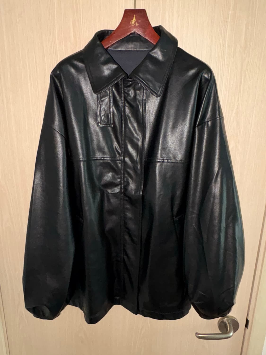 나고야 빈티지 레더 자켓 상품이미지1