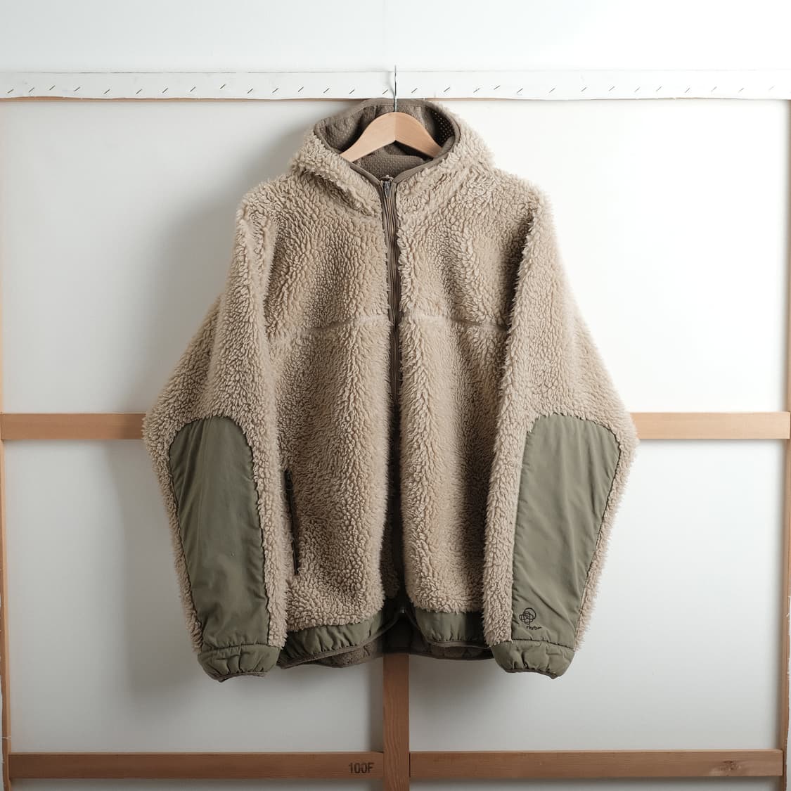 파타고니아 L사이즈 리듬 후디 플리스 자켓 아이보리 상품이미지4