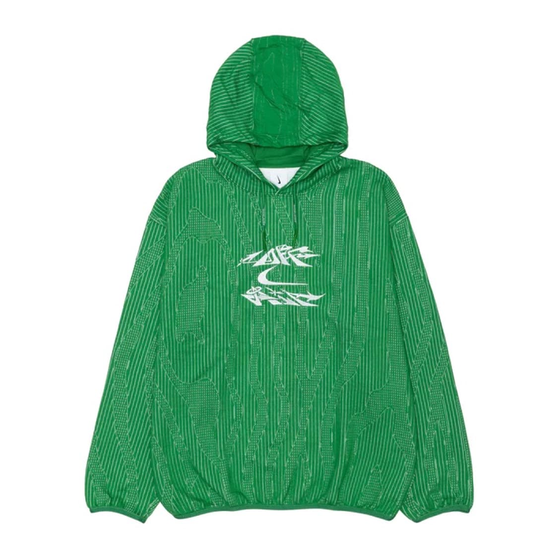 [새상품/XL] 나이키 x 오프화이트 엔지니어드 후디 켈리 그린 상품이미지1