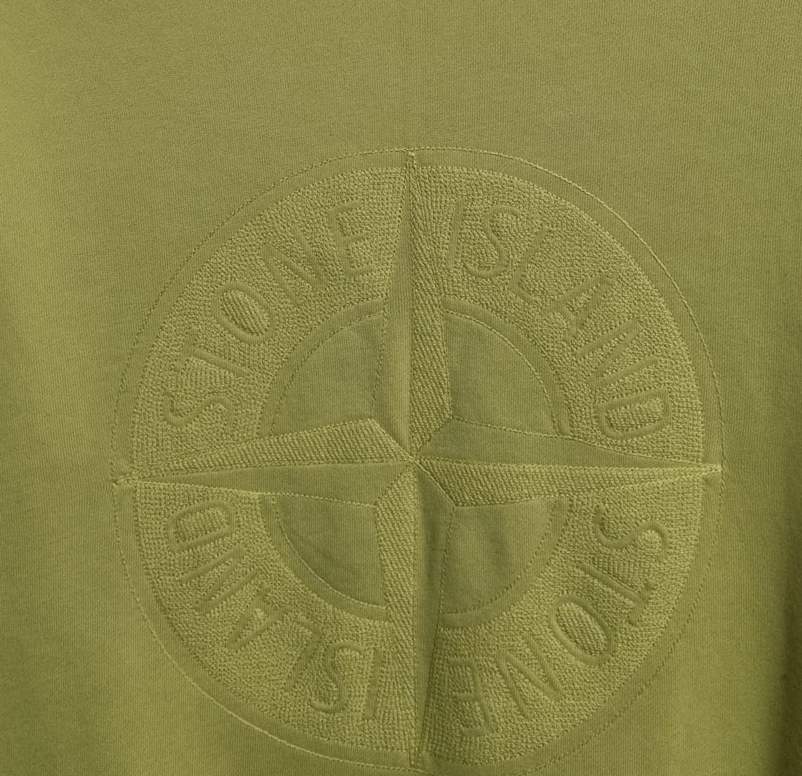 M (95) 스톤아일랜드 라임 맨투맨 QR인증정품 상품이미지3