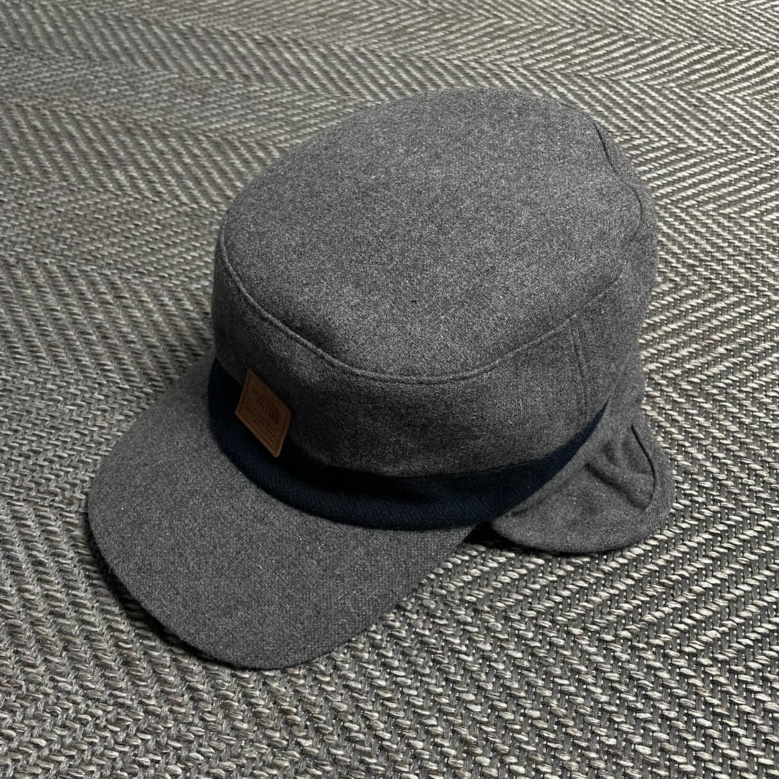 노스페이스 울 혼방 모직 이어플랩 볼캡o 5322 상품이미지2