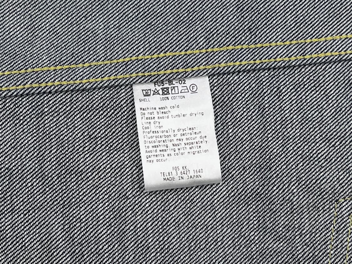 back pleats denim jacket 상품이미지10