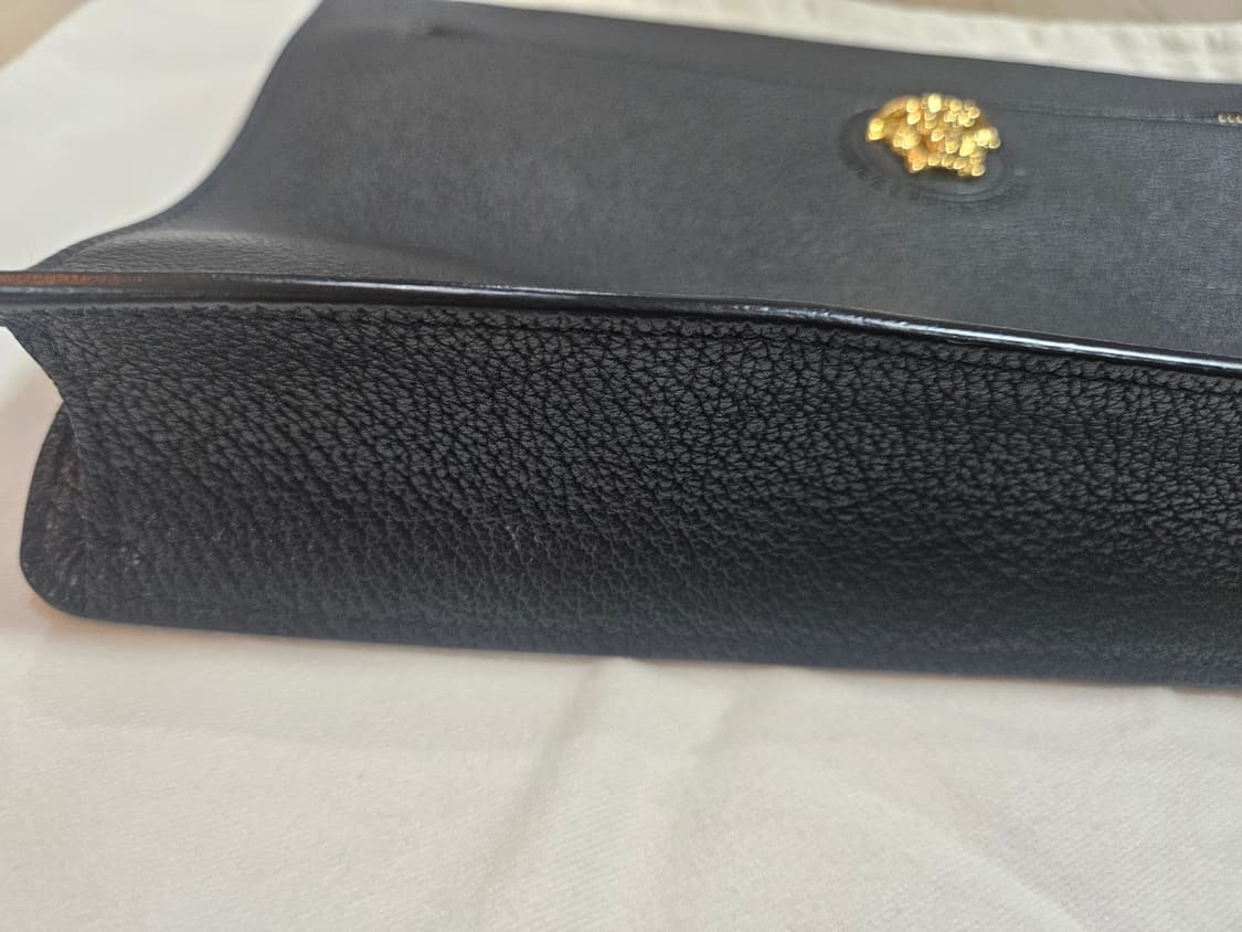 베르사체 블랙 레더 메두사 클러치백 라지 남여공용 상품이미지2