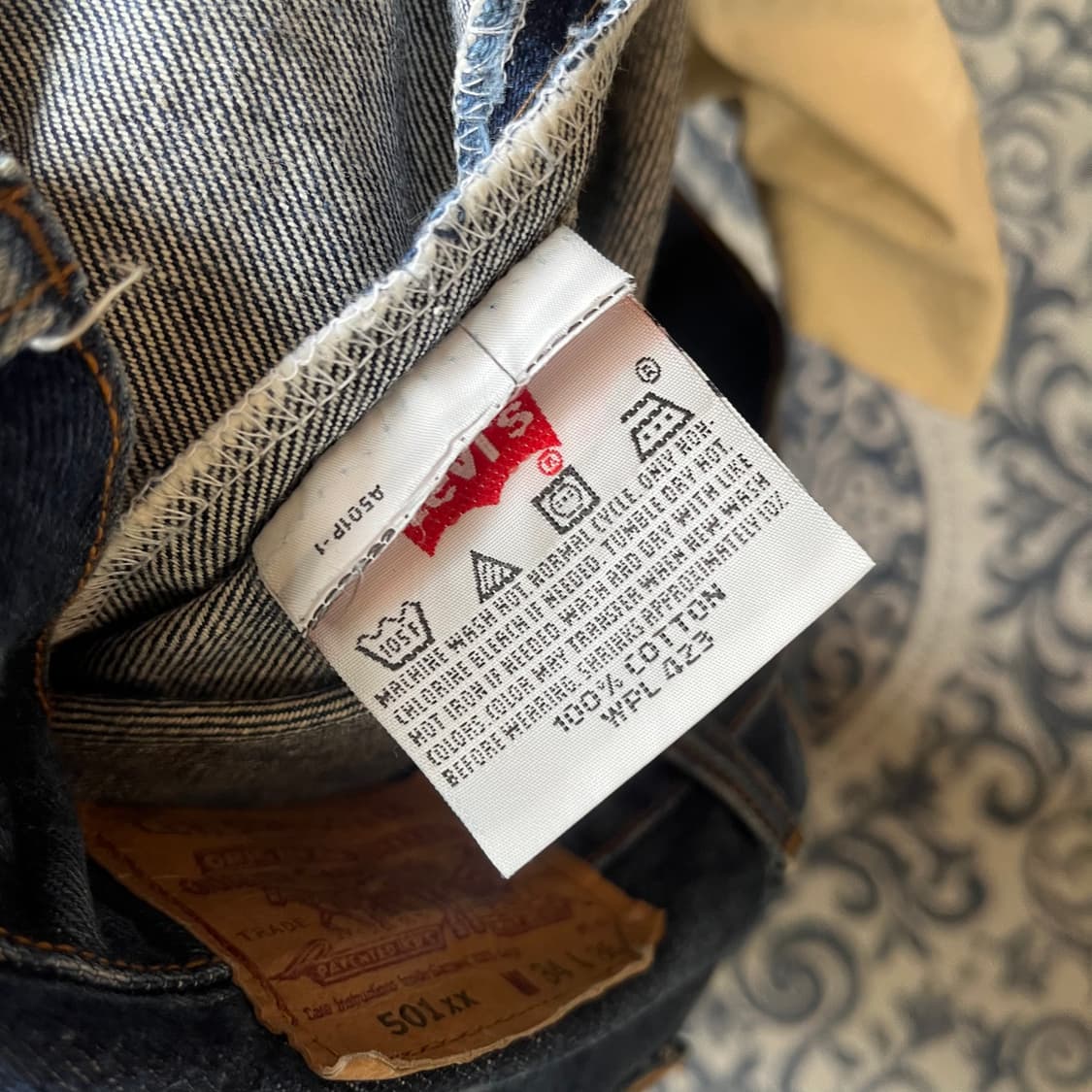 34 리바이스501XX 데님 팬츠/W2252 상품이미지5