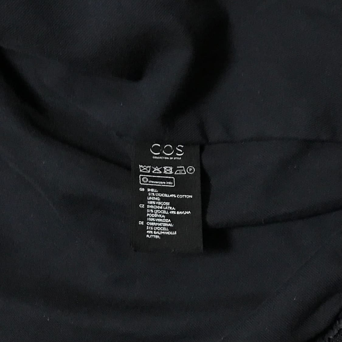 Cos 코스 코튼 봄버 자켓 48(L 100)사이즈 네이비 상품이미지7