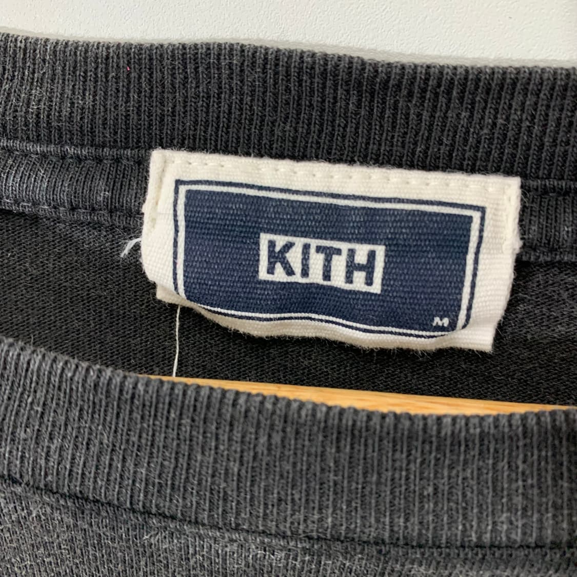 키스 워시드 블랙 반팔티 상품이미지3