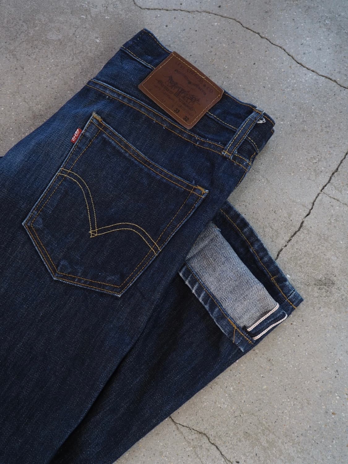 90's Levi's 501 BIG E selvage denim  상품이미지1