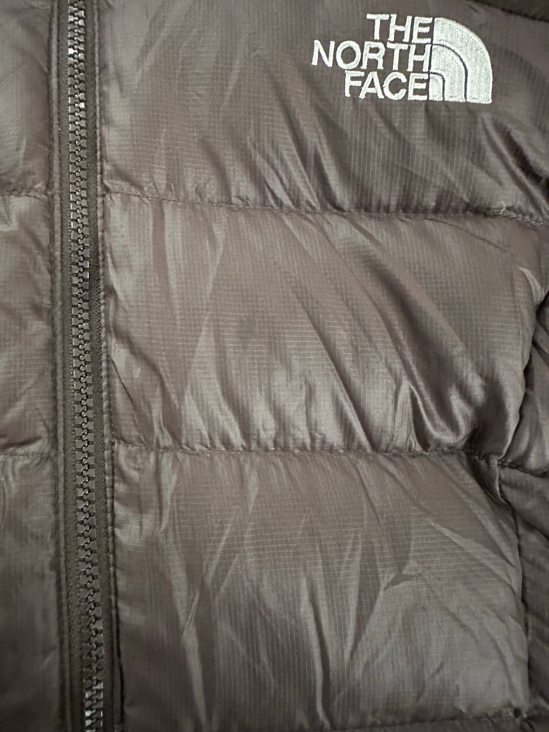 85)노스페이스 브라운 패딩 상품이미지5