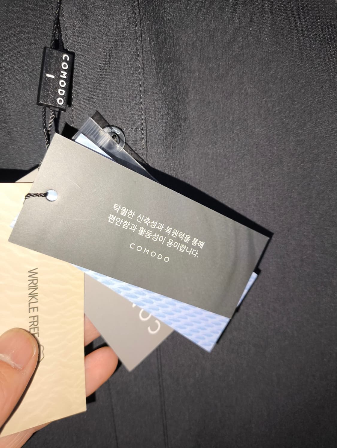 115 코모도 링클프리 기능성 원단 셔츠 상품이미지5