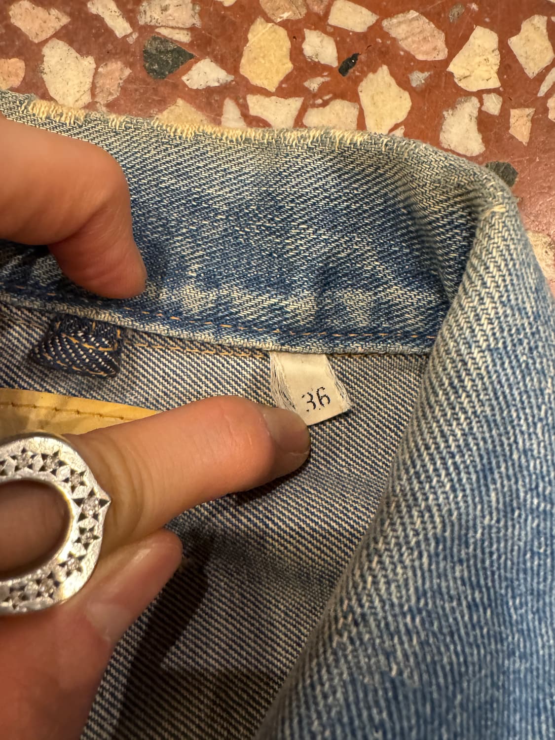 60s 랭글러 124 MJ 데님자켓 (36) 상품이미지6