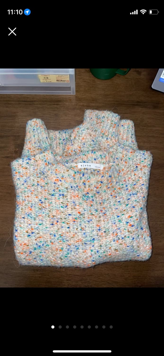 빈티지 니트 모리걸 st 아오이유우 ㅆㄱㄴ 상품이미지3