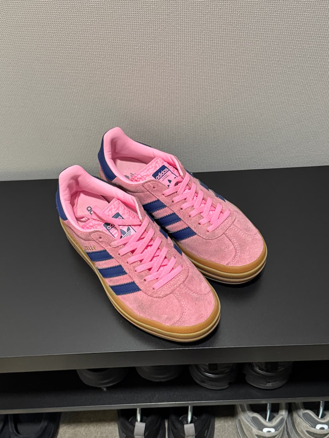 아디다스 가젤볼드(플랫폼) 핑크 상품이미지4