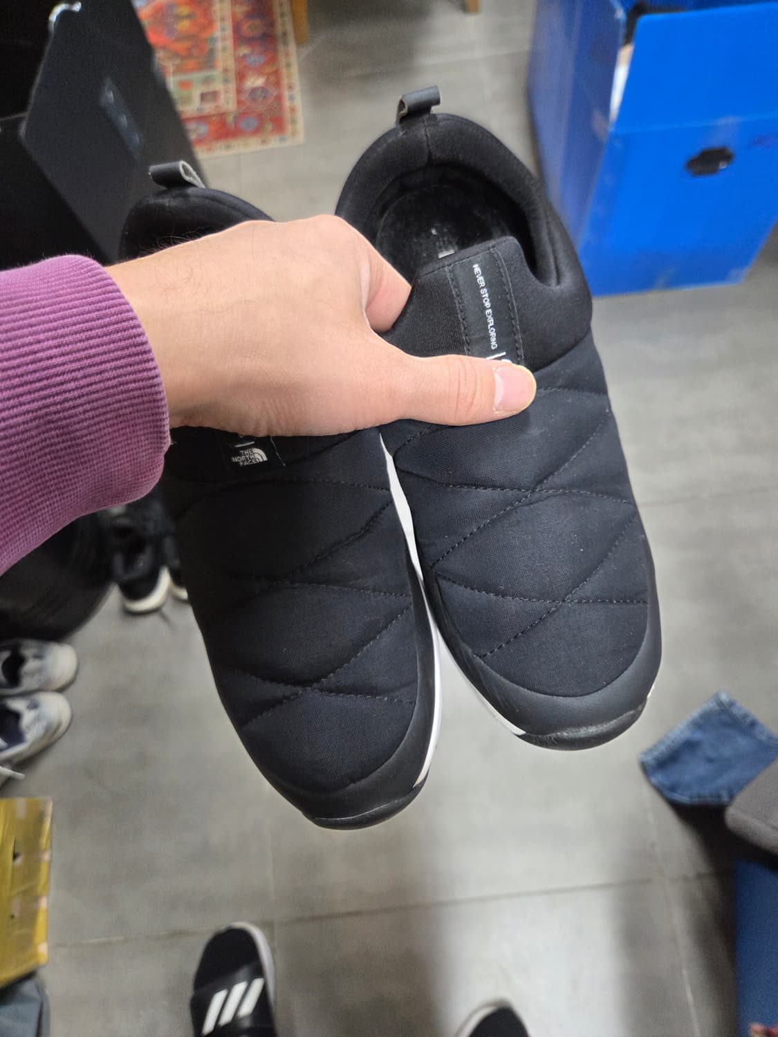 노스페이스 뮬 슬립온 패딩슈즈 260 상품이미지6