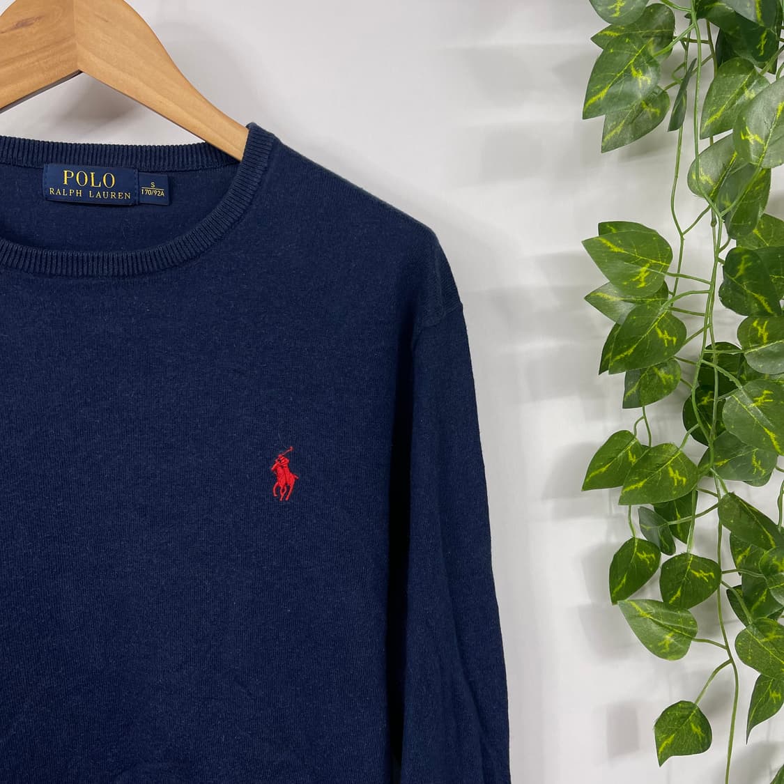 [폴로] 랄프로렌 네이비 긴팔 니트 (L) 상품이미지2