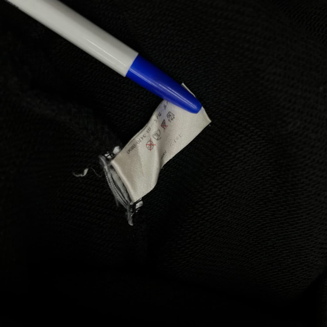 언더커버 프린팅 블랙 맨투맨 L 상품이미지5