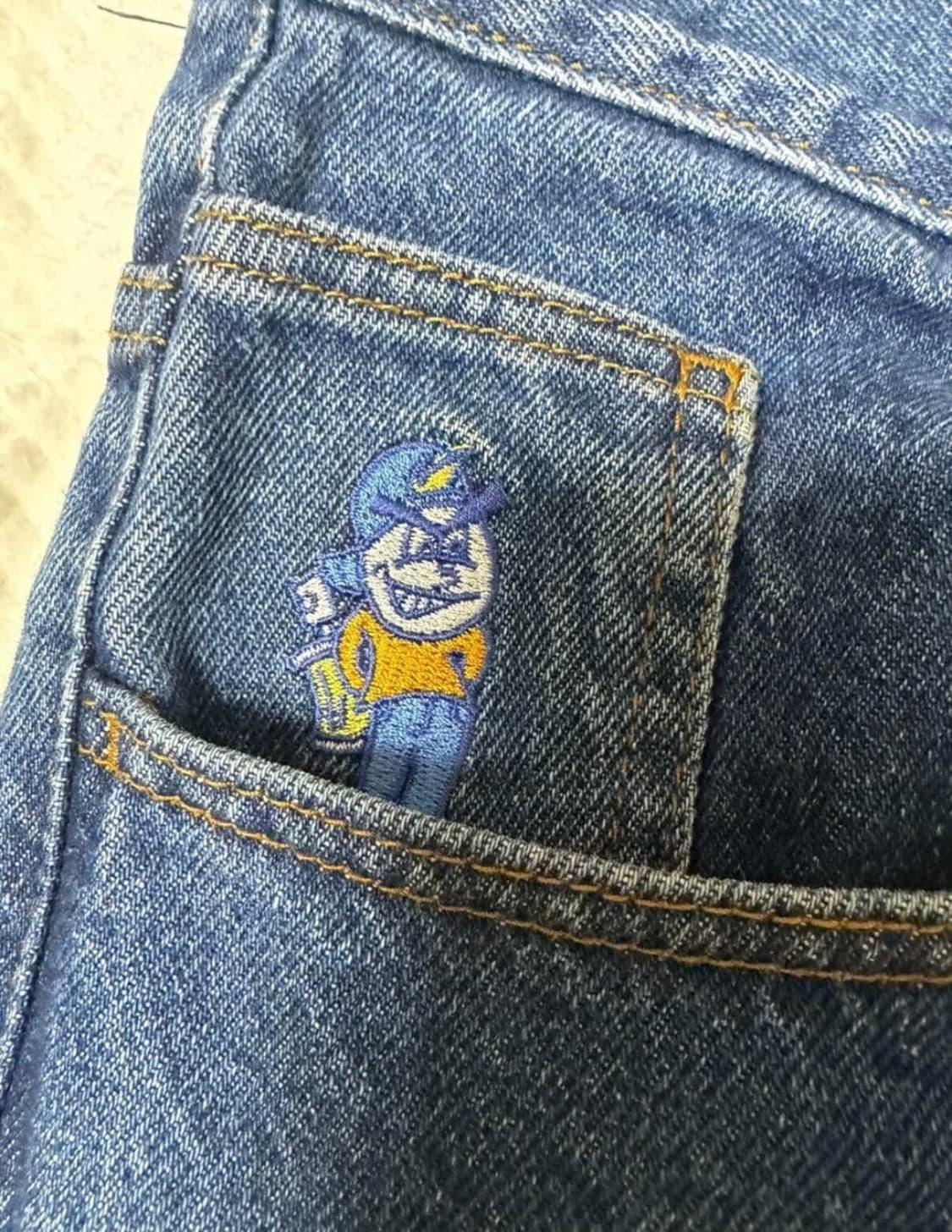 폴라스케이트 93 데님팬츠  상품이미지1