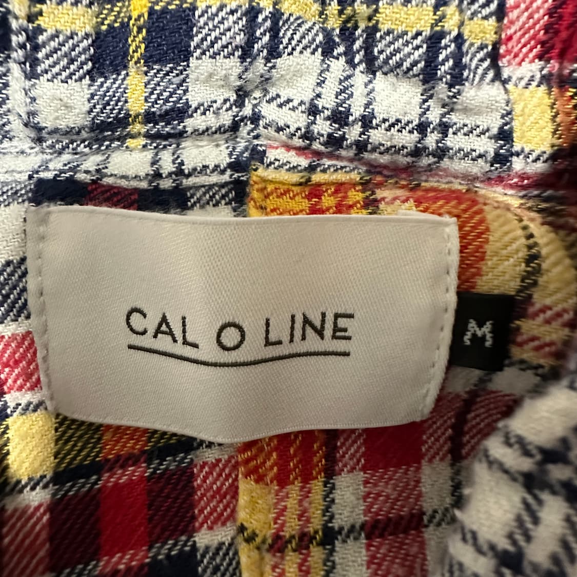 CAL O LINE japan made patchwork shirt 상품이미지4