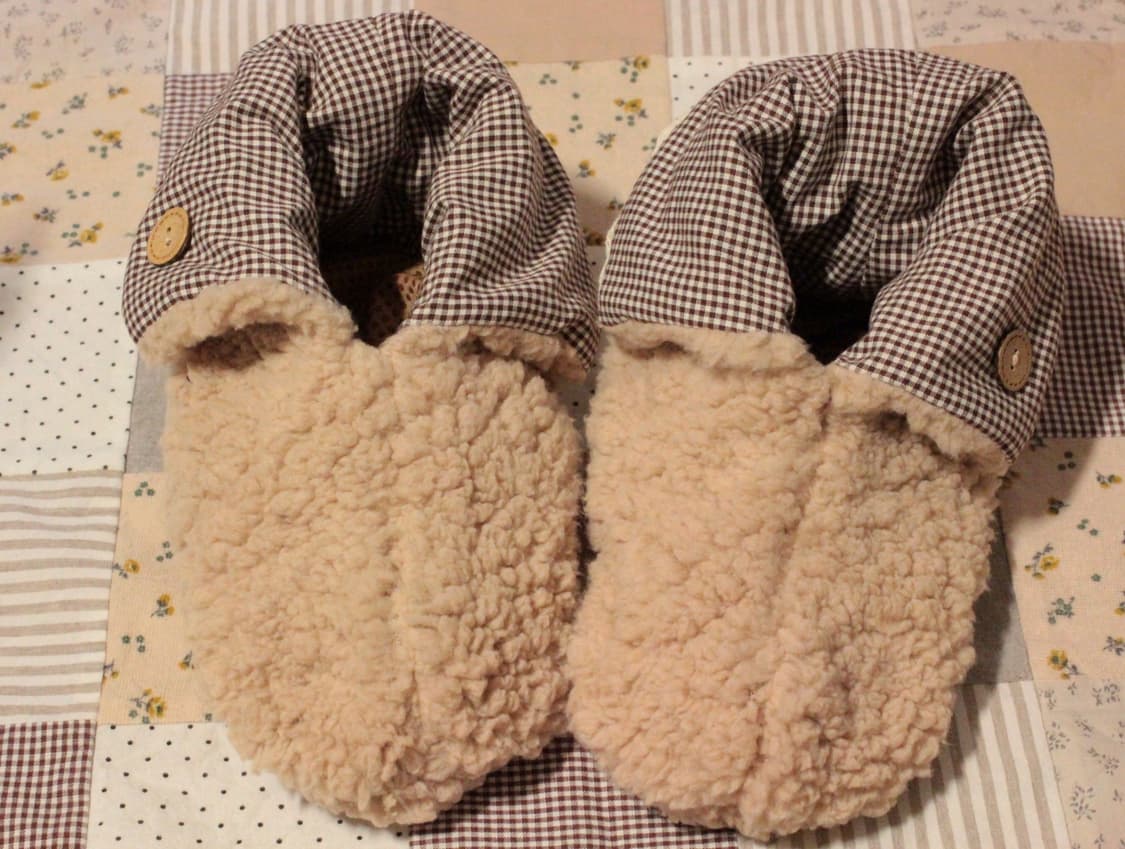 핸드메이드 룸슈즈 룸부츠 슬리퍼 홈웨어 상품이미지6