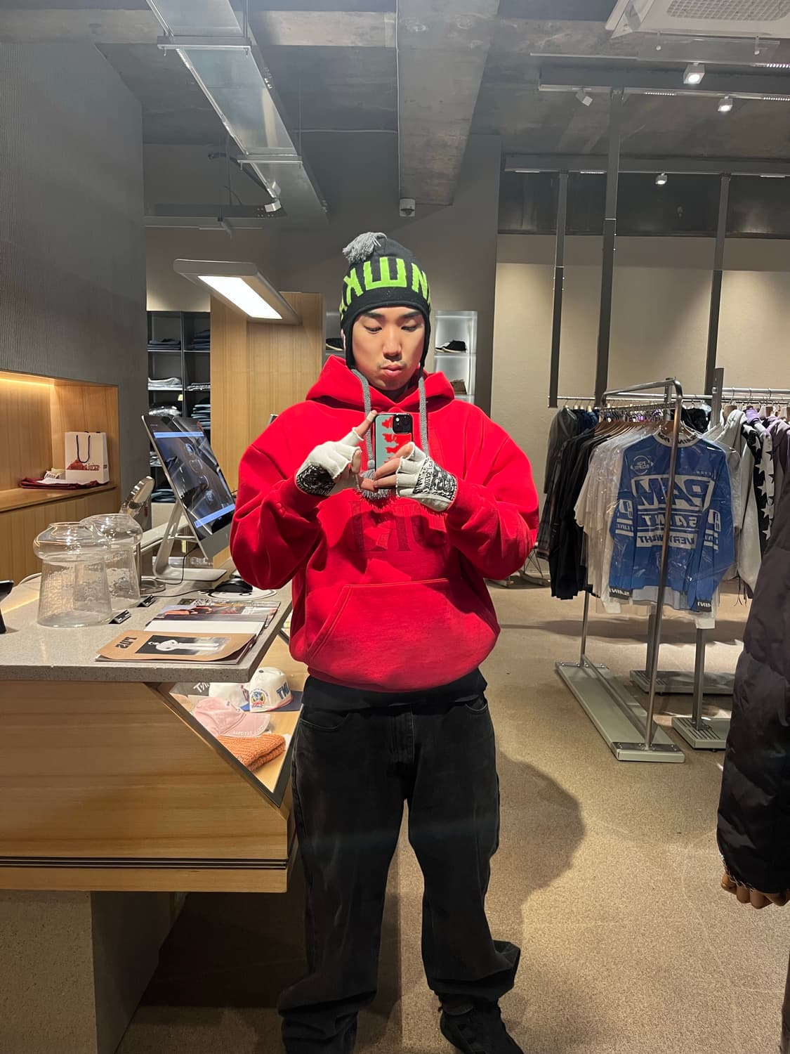 NewEra x mishka trooper beanie 상품이미지7