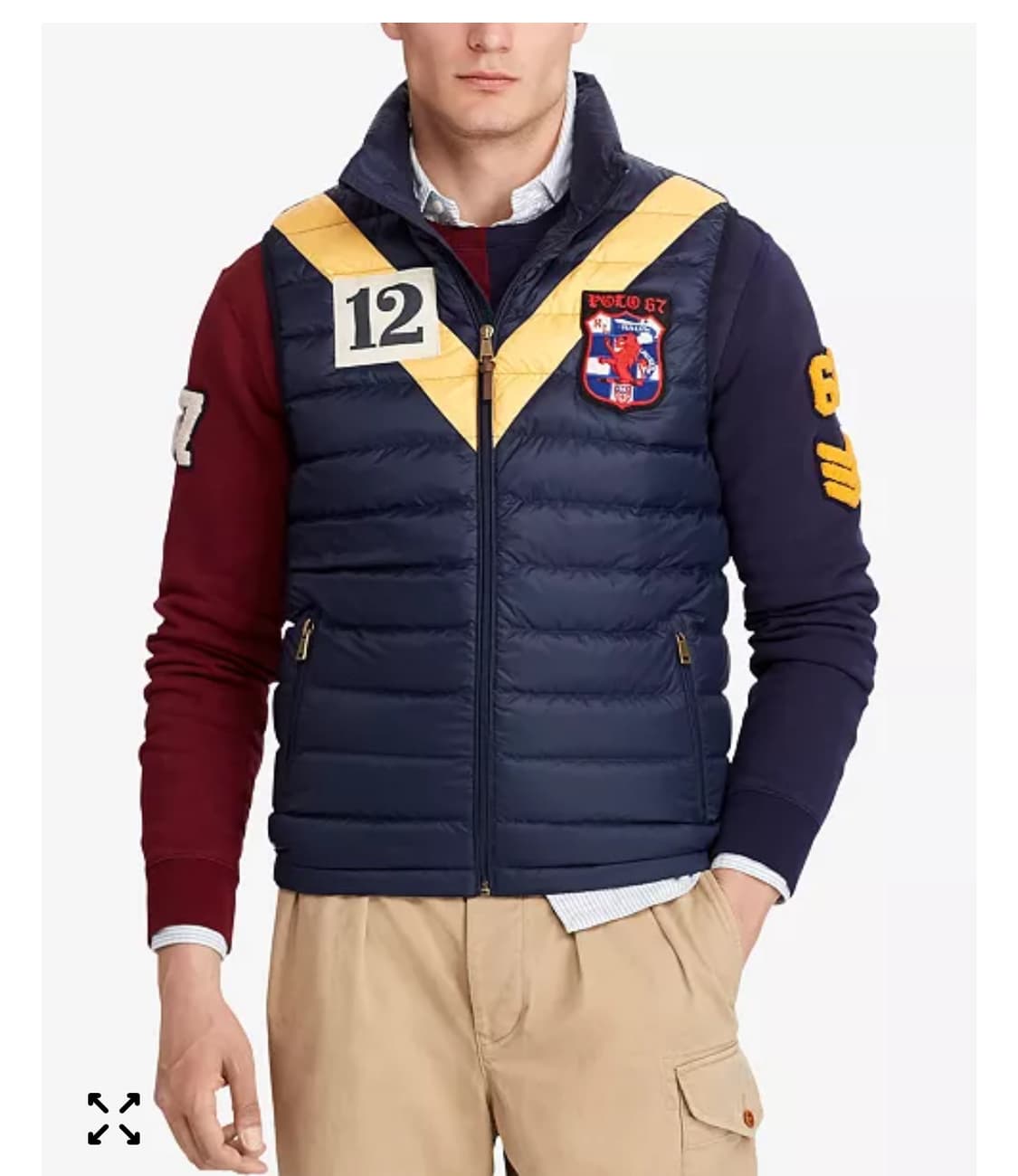 정품 폴로랄프로렌 덕다운 경량패딩 XL 상품이미지3