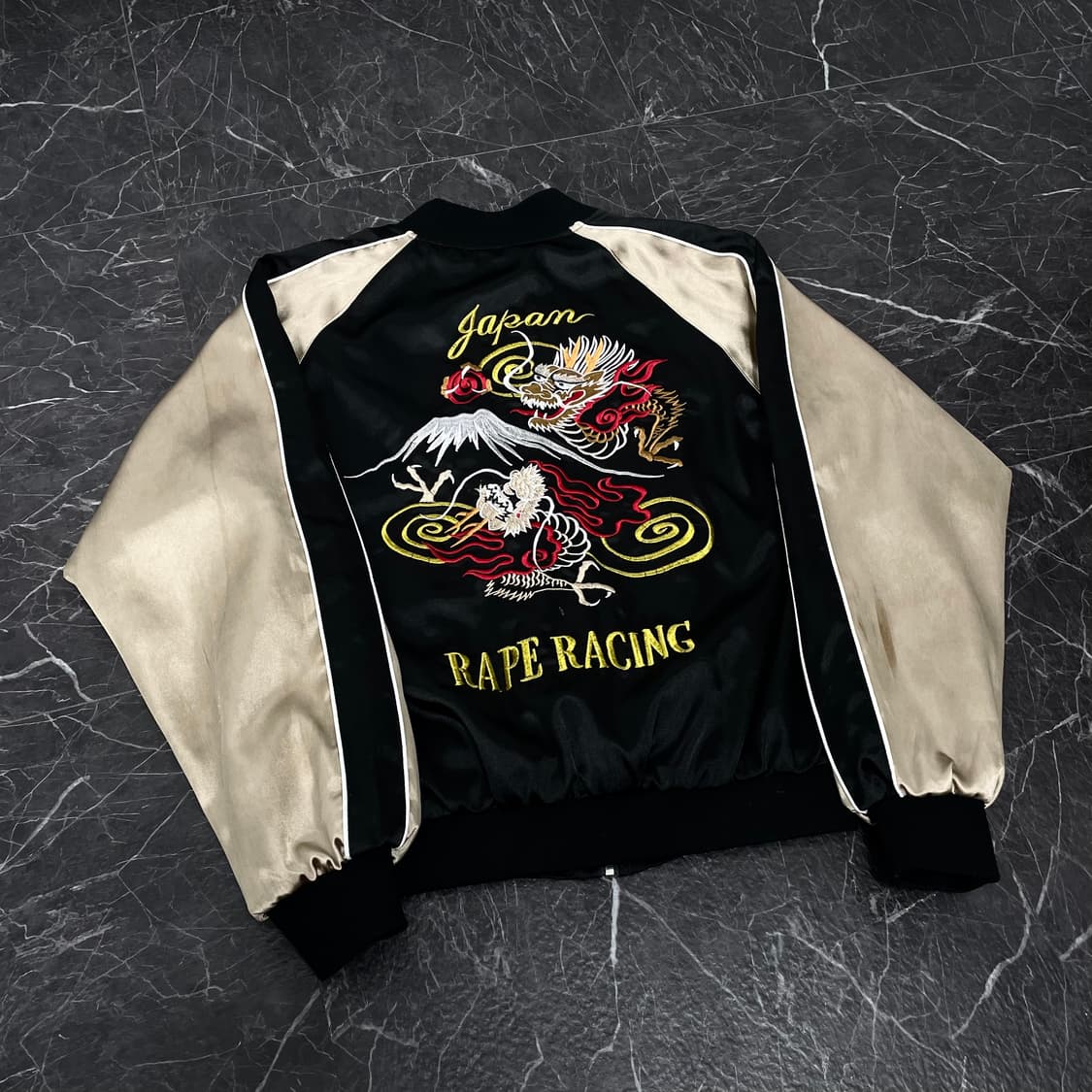 L 재팬 타이거 자수 스카쟌 자켓 상품이미지1