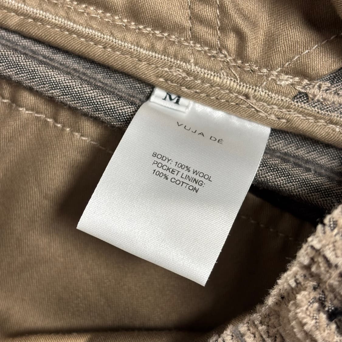 M) vuja de 부자데 25aw 사시코 울 코듀로이 트라우저  상품이미지6