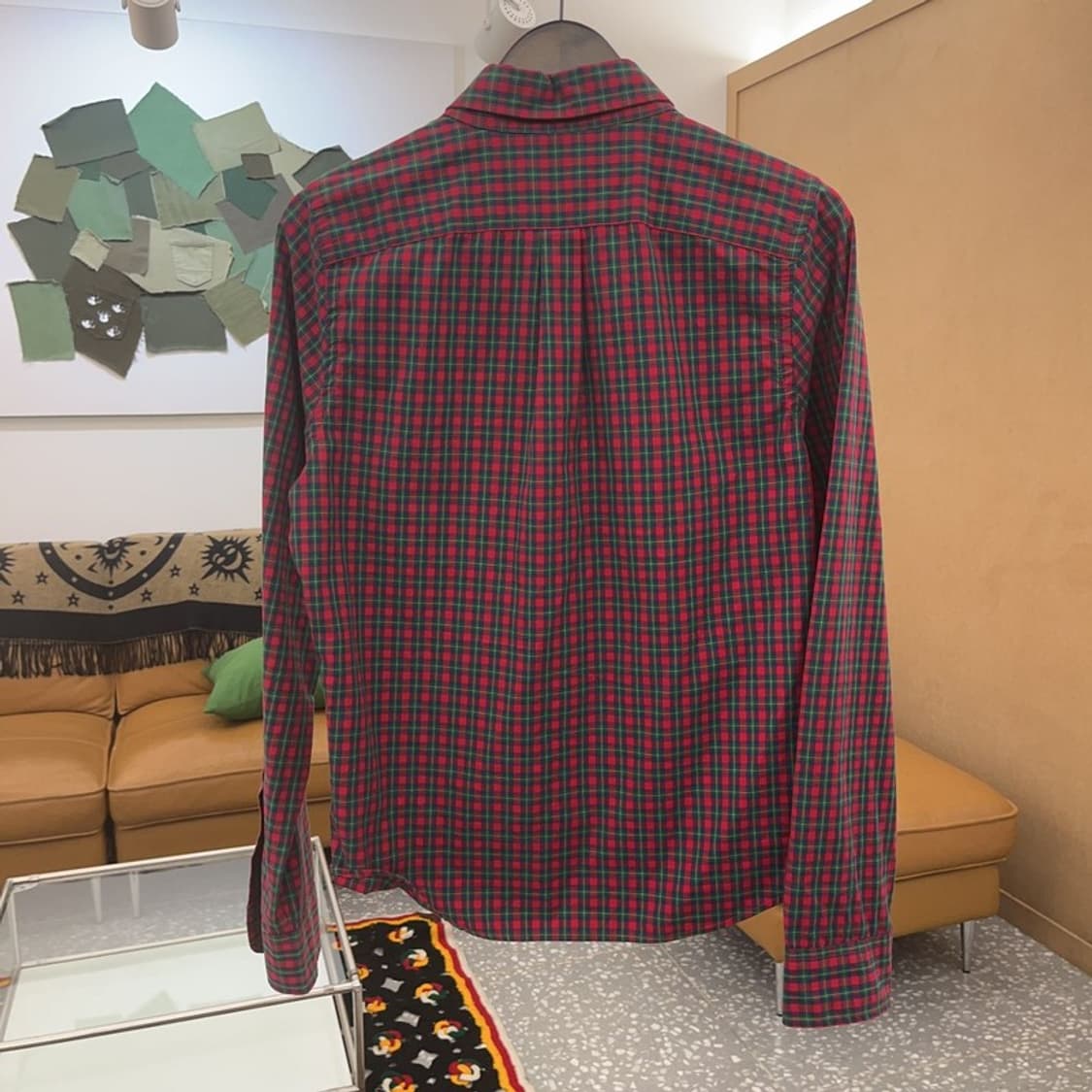 아베크롬비 컨트리 홀리데이 체크 셔츠 S C07062 상품이미지4